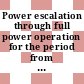 Power escalation through full power operation for the period from january 1963 to october 1964 : [E-Book]