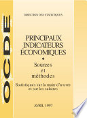 Principaux indicateurs économiques - Sources et méthodes [E-Book] : Statistiques sur la main-d'oeuvre et sur les salaires /