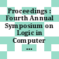 Proceedings : Fourth Annual Symposium on Logic in Computer Science /
