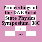 Proceedings of the DAE Solid State Physics Symposium. 38C : held at Indian Association for the Cultivation of Science Jadavpur, Calcutta December 27-31, 1995 /