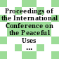 Proceedings of the International Conference on the Peaceful Uses of Atomic Energy. [1],6. Geology of uranium and thorium : held in Geneva, 8 August - 20 August 1955 /