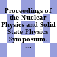 Proceedings of the Nuclear Physics and Solid State Physics Symposium. 19B. Nuclear Physics : Ahmedabad, 27.12.1976-31.12.1976