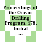 Proceedings of the Ocean Drilling Program. 178. Initial reports : antarctic glacial history and sea-level change, sites 1095 - 1103, 5 February - 9 April 1998