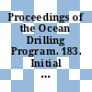 Proceedings of the Ocean Drilling Program. 183. Initial reports : Kerguelen plateau - broken ridge : a large igneous province : sites 1135-1142, 7 December 1998 - 11 February 1999