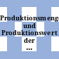 Produktionsmenge und Produktionswert der Verpackungsindustrie in der Bundesrepublik Deutschland und Berlin (West) 1988 - 1989.
