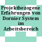 Projektbezogene Erfahrungen von Dornier System im Arbeitsbereich Energietechnik.