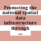 Promoting the national spatial data infrastructure through partnerships / [E-Book]