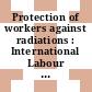 Protection of workers against radiations : International Labour Conference : 43rd session 1959.