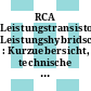 RCA Leistungstransistoren, Leistungshybridschaltungen : Kurzuebersicht, technische Daten, Applikationsberichte.