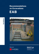 Recommendations on excavations : EAB [E-Book] /