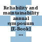 Reliability and maintainability annual symposium [E-Book] : RAMS.
