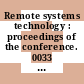 Remote systems technology : proceedings of the conference. 0033 : American Nuclear Society : winter meeting. 1985 : San-Francisco, CA, 11.11.1985-14.11.1985