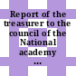 Report of the treasurer to the council of the National academy of sciences for the year ended december 31, 2004 [E-Book]