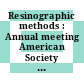 Resinographic methods : Annual meeting American Society for Testing and Materials 0066 : Resinographic methods: symposium : Atlantic-City, NJ, 27.06.63.