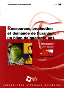 Ressources, production et demande de l'uranium : Un bilan de quarante ans [E-Book] : Rétrospective du Livre rouge /