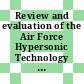 Review and evaluation of the Air Force Hypersonic Technology Program / [E-Book]