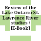 Review of the Lake Ontario-St. Lawrence River studies / [E-Book]