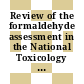 Review of the formaldehyde assessment in the National Toxicology Program 12th report on carcinogens [E-Book] /