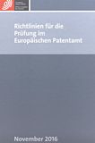 Richtlinien für die Prüfung im Europäischen Patentamt /
