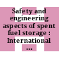 Safety and engineering aspects of spent fuel storage : International symposium on safety and engineering aspects of spent fuel storage: proceedings : Wien, 10.10.94-14.10.94