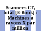 Scanners CT, total [E-Book] : Machines à rayons X par million d'habitants.