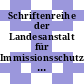 Schriftenreihe der Landesanstalt für Immissionsschutz des Landes Nordrhein Westfalen Vol 0055.