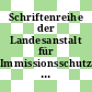 Schriftenreihe der Landesanstalt für Immissionsschutz und Bodennutzungsschutz des Landes Nordrhein Westfalen Vol 0036.