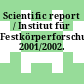 Scientific report / Institut für Festkörperforschung. 2001/2002.