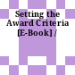 Setting the Award Criteria [E-Book] /