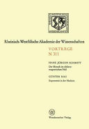 Sitzung / Rheinisch-Westfälische Akademie der Wissenschaften. 288 : Düsseldorf, 3.6.81
