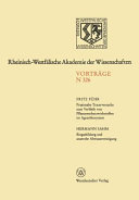 Sitzung / Rheinisch-Westfälische Akademie der Wissenschaften. 305 : Düsseldorf, 13.4.83