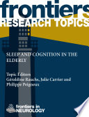 Sleep and cognition in the elderly [E-Book] /