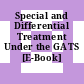 Special and Differential Treatment Under the GATS [E-Book] /