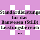 Standardleistungsbuch für das Bauwesen (StLB) Leistungsbereich 12 Maurerarbeiten.