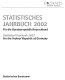 Statistisches Jahrbuch für die Bundesrepublik Deutschland. 2002 /