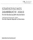 Statistisches Jahrbuch für die Bundesrepublik Deutschland. 2003 /