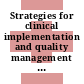 Strategies for clinical implementation and quality management of PET tracers /