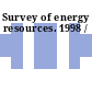 Survey of energy resources. 1998 /