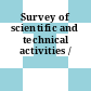 Survey of scientific and technical activities /