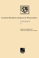 Symposium "Zukunft Strom" - Aspekte der zukünftigen Stromversorgung : Symposium am 24. Januar 2001 in Düsseldorf