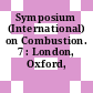 Symposium (International) on Combustion. 7 : London, Oxford, 28.08.58-03.09.58.