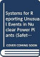 Systems for reporting unusual events in nuclear power plants.