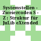 Systemstellen - Zweiercoden S - Z : Struktur für JuLib eXtended