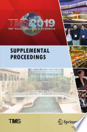 TMS 2019 148th Annual Meeting & Exhibition Supplemental Proceedings [E-Book].