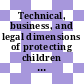 Technical, business, and legal dimensions of protecting children from pornography on the Internet : proceedings of a workshop [E-Book] /