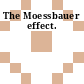 The Moessbauer effect.
