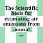 The Scientific basis for estimating air emissions from animal feeding operations / [E-Book]