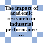 The impact of academic research on industrial performance / [E-Book]