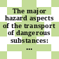 The major hazard aspects of the transport of dangerous substances: international two day conference: conference documentation : London, 12.05.92-13.05.92.