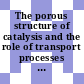 The porous structure of catalysis and the role of transport processes in heterogeneous catalysis: symposium. 0003 : Preprints of papers : Novosibirsk, 23.06.1968.